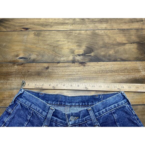 Vintage Harley-Davidson Unisex USA Patch Embroidered Jeans 32x32 - Picture 9 of 13